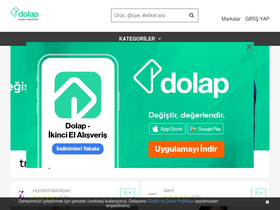 'dolap.com' screenshot