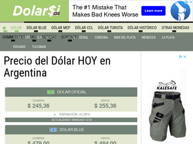 'dolarsi.com' screenshot