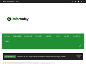 'dolartoday.com' screenshot