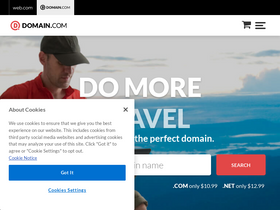 'domain.com' screenshot
