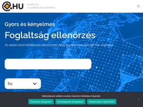 'domain.hu' screenshot