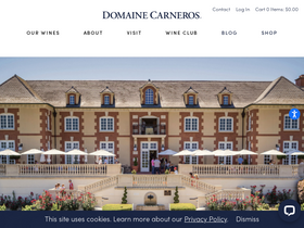 'domainecarneros.com' screenshot