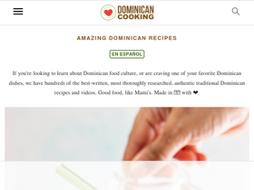 'dominicancooking.com' screenshot