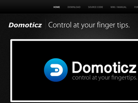 'domoticz.com' screenshot