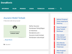 'donabisnis.com' screenshot