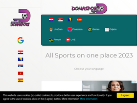 'donasport.com' screenshot
