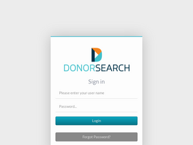 'donorlead.net' screenshot
