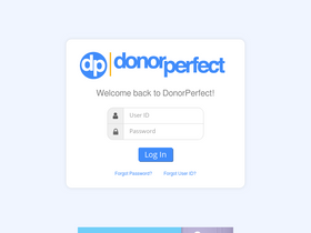 'donorperfect.net' screenshot