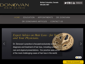 'donovanmedical.com' screenshot