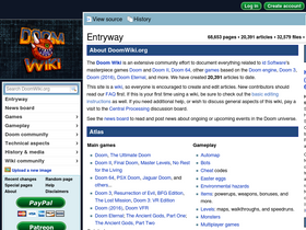 'doomwiki.org' screenshot