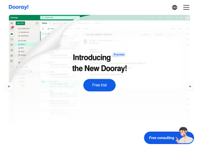 'dooray.com' screenshot