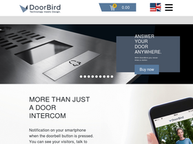 'doorbird.com' screenshot