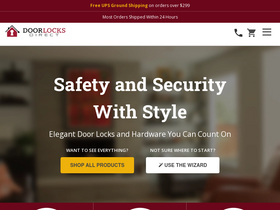 'doorlocksdirect.com' screenshot
