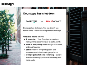 'doorsteps.com' screenshot