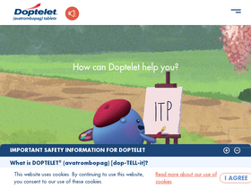 'doptelet.com' screenshot