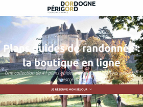 'dordogne-perigord-tourisme.fr' screenshot