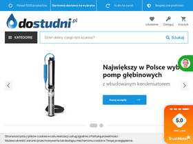 'dostudni.pl' screenshot