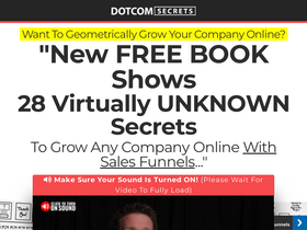 'dotcomsecrets.com' screenshot