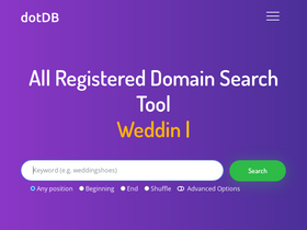 'dotdb.com' screenshot