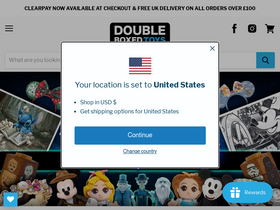 'doubleboxedtoys.com' screenshot