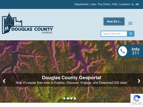 'douglascountyks.org' screenshot