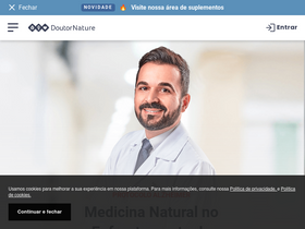 'doutornature.com' screenshot