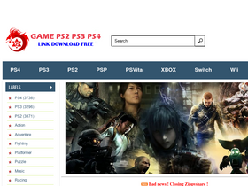 'downloadgameps3.com' screenshot