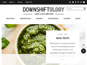 'downshiftology.com' screenshot