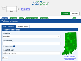 'doxpop.com' screenshot