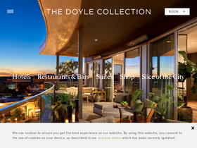 'doylecollection.com' screenshot