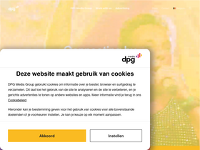 'dpgmedia.nl' screenshot