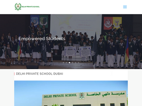 'dpsdubai.com' screenshot