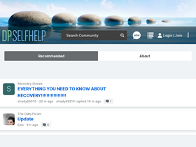 'dpselfhelp.com' screenshot