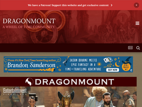 'dragonmount.com' screenshot