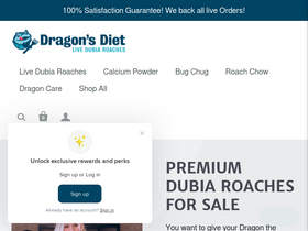 'dragonsdiet.com' screenshot