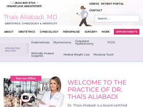 'draliabadi.com' screenshot