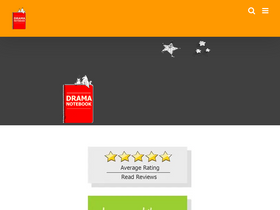 'dramanotebook.com' screenshot