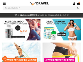 'dravelnutrition.fr' screenshot