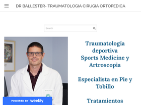 'drballester.com' screenshot