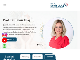 'drdenizulas.com' screenshot