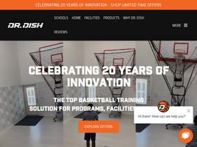 'drdishbasketball.com' screenshot