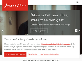 'drenthe.nl' screenshot