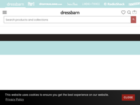 'dressbarn.com' screenshot
