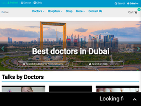 'drfive.com' screenshot
