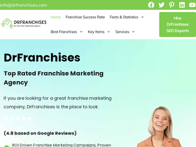 'drfranchises.com' screenshot