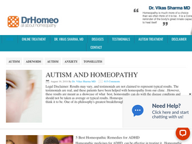 'drhomeo.com' screenshot