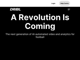 'dribl.com' screenshot