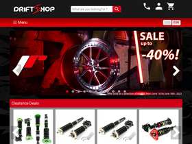 'driftshop.com' screenshot