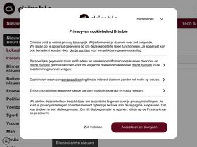 'drimble.nl' screenshot