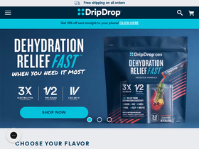 'dripdrop.com' screenshot